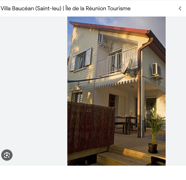 Villa Baucéan (Saint-leu) plage     Hébergement :  6 Personne(s)