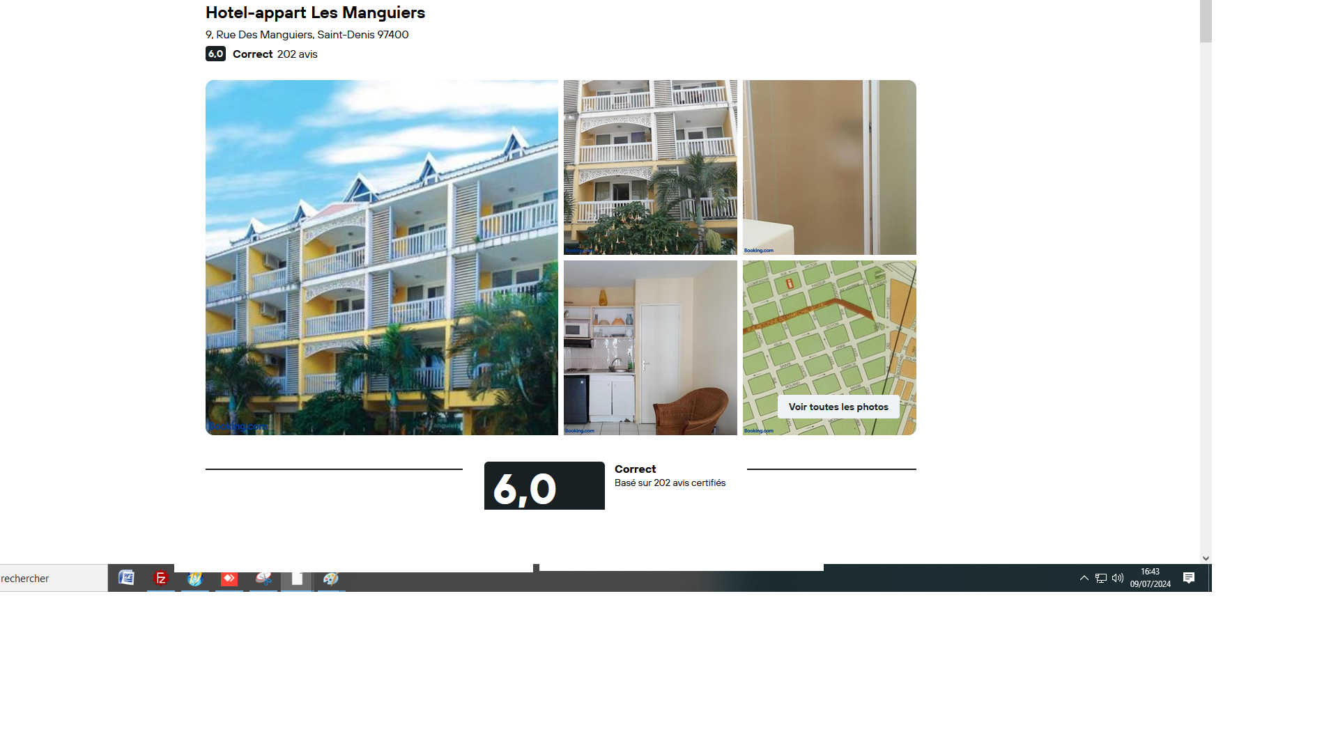 Saint Denis Hotel-appart Les Manguiers